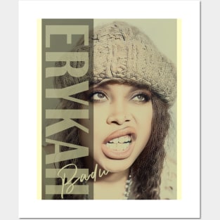 Smooth Detail Erykah Badu Posters and Art